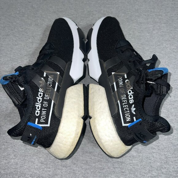 Adidas POD S3.1 CG6884 Black Running Shoes Mens Sz 11 1/2  Lace‎ Up Low Top